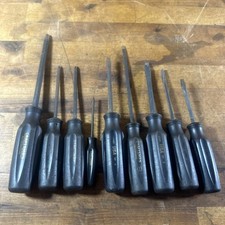 Conjunto de chaves de fenda Craftsman Professional EUA cabo preto 9 peças com fenda Phillips comprar usado  Enviando para Brazil