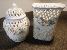 Pierced porcelain potpourri for sale  Chattanooga