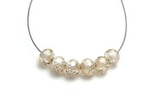6 peças contas redondas facetadas off white diamante 3 mm 1,5 quilates comprar usado  Enviando para Brazil