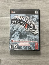Roller Coaster Tycoon 3: Platinum (CD-ROM de jogos de PC, 2006) disco com manual comprar usado  Enviando para Brazil