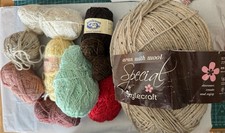 330g aran wool for sale  KETTERING