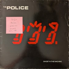 The Police Ghost In The Machine Vinyl Record VG/G+ AMLK63730 1981 comprar usado  Enviando para Brazil