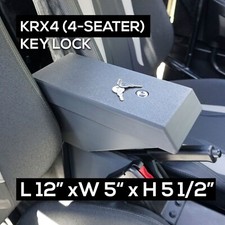 Caixa de apoio de braço Kawasaki KRX4 1000 4 lugares com fechaduras de chave e ímã e proteção contra poeira comprar usado  Enviando para Brazil
