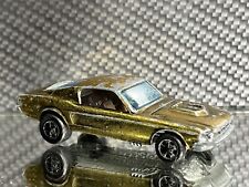 VINTAGE 1967 HOT WHEELS PERSONALIZADO MUSTANG LINHA VERMELHA-Marrom Interior comprar usado  Enviando para Brazil