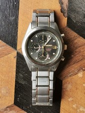 Seiko chronograph titanium for sale  CRAIGAVON