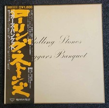 ROLLING STONES JAPAN LP OBI JAPANESE BEGGARS BANQUET GXD-1012 MICK JAGGER, usado comprar usado  Enviando para Brazil
