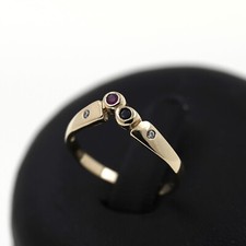 Saphir rubin ring gebraucht kaufen  Gelsenkirchen