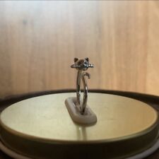 Anello forma gatto usato  Italia