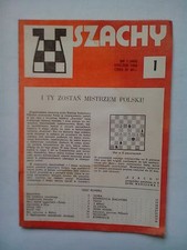 Czasopismo Szachy nr 1/1984 na sprzedaż  PL