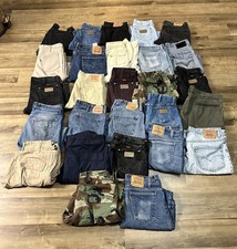 Lote de 27 Jeans Vintage Levi's Wrangler Camuflagem Carga Jeans Baggy Anos 80 Anos 90 Ano Novo comprar usado  Enviando para Brazil