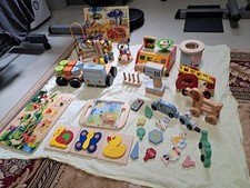Konvolut holz spielzeug gebraucht kaufen  Magstadt
