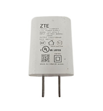 Cargador de Pared ZTE USB Viaje Teléfono Tableta Adaptador de Corriente 5V 1A Blanco Universal A3 segunda mano  Embacar hacia Argentina