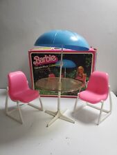 Usado, Cadeiras de mesa Barbie Dream piscina pátio 1977 Mattel 1479  comprar usado  Enviando para Brazil