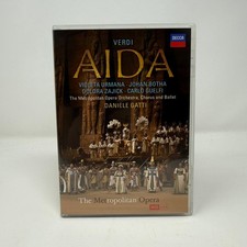 Verdi - Aida (DVD, 2009) The MET - Metropolitan Opera - Urmana - Botha - Gatti comprar usado  Enviando para Brazil