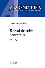 Schuldrecht allgemeiner teil gebraucht kaufen  Berlin