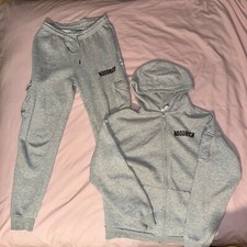 Grey hoodrich tracksuit for sale  SHEFFIELD