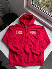 Usado, Moletom com capuz vintage Marlboro Ferrari com zíper tamanho M vermelho corrida concha Vodafone comprar usado  Enviando para Brazil