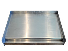 Chapa universal de aço inoxidável Sizzle-Q grelha de carvão/gás acampamento tailgating comprar usado  Enviando para Brazil