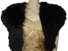 Vintage black marabou for sale  Spring