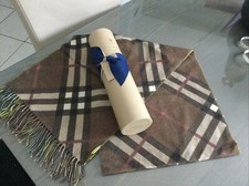 Echarpe burberry marron d'occasion  Andeville