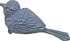 Vintage blue iridescent for sale  Nanticoke