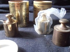 Messing gewichte 200g gebraucht kaufen  Lensahn