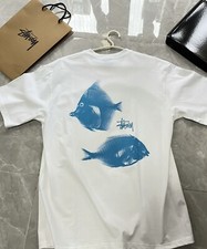 Stussy shirt weiß gebraucht kaufen  Adenau-Umland