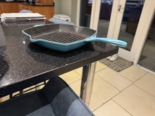 Creuset blue teal for sale  ALDERLEY EDGE