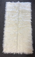 Haresle white faux for sale  BRISTOL