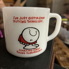 Ziggy milk glass for sale  Tucson