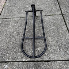 Saddle rack black for sale  NANTWICH