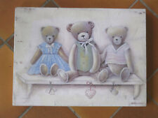 Adorable tableau oursons d'occasion  Castelnau-de-Médoc