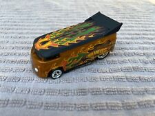 Troca de roda Hot Wheels amarelo/laranja/vermelho campo flamejado VW Drag Bus perfeito estado solto, usado comprar usado  Enviando para Brazil