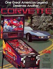 Corvette pinball flyer for sale  Silver Spring