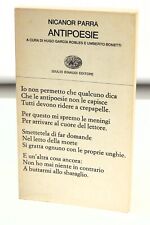 Nicanor parra antipoesie usato  Firenze