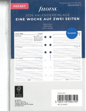 Filofax kalendereinlage pocket gebraucht kaufen  Mannheim