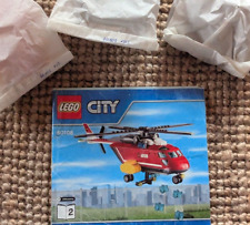 LEGO CITY 60108, śmigłowiec gaśniczy strażacki, wszystkie części, kompletny na sprzedaż  Wysyłka do Poland