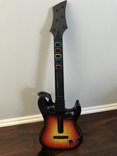 Microsoft Xbox 360 - Guitar Hero Sunburst - Controle de guitarra sem fio testado, usado comprar usado  Enviando para Brazil