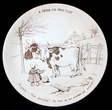 Sarguemines assiette benjamin d'occasion  Neuville-de-Poitou
