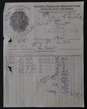Billhead facture paris d'occasion  Nantes-