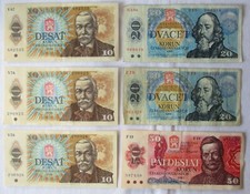 Alte banknoten tschechoslowake gebraucht kaufen  Borna