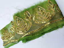 Sequin trim gold for sale  CARDIFF