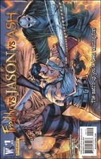 Freddy vs Jason vs Ash #1 (2º) Muito bom estado/quase perfeito; WildStorm | J. Scott Campbell - com bolsa+Boa, usado comprar usado Freddy vs Jason vs Ash #1 (2º) Muito bom estado/quase perfeito; WildStorm | J. Scott Campbell - com bolsa+Boa, usado comprar usado  Enviando para Brazil