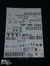 Baneblade transfer sheet gebraucht kaufen  Berlin