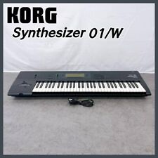 Estação de trabalho de música Korg 01/W 61 teclas sintetizador de teclado com power pupply, usado comprar usado  Enviando para Brazil