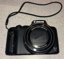 Cámara digital Canon PowerShot SX170 IS 16,0 MP - negra segunda mano  Embacar hacia Mexico