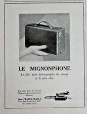 Press advertisement 1925 d'occasion  Expédié en Belgium