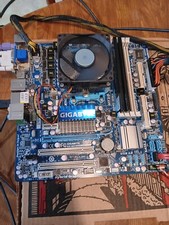 Gigabyte GA-MA785GMT-UD2H MB Athlon X2 240 2.8 GHz 2GB RAM comprar usado  Enviando para Brazil