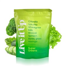 Novo em folha - Pó Live It Up Super Greens 8,50 oz - Expira em 1/2027 comprar usado  Enviando para Brazil
