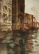Aquarell kanal venedig gebraucht kaufen  Graal-Müritz, Seeheilbad